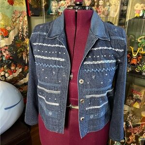 Vintage Koret City Blues Denim Jacket Size Large